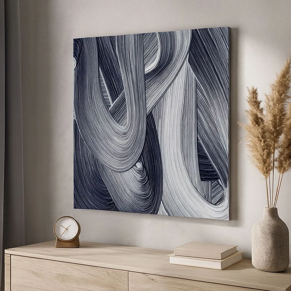 Tablou pe pânză - Fluiditatea realității - 30x30 cm