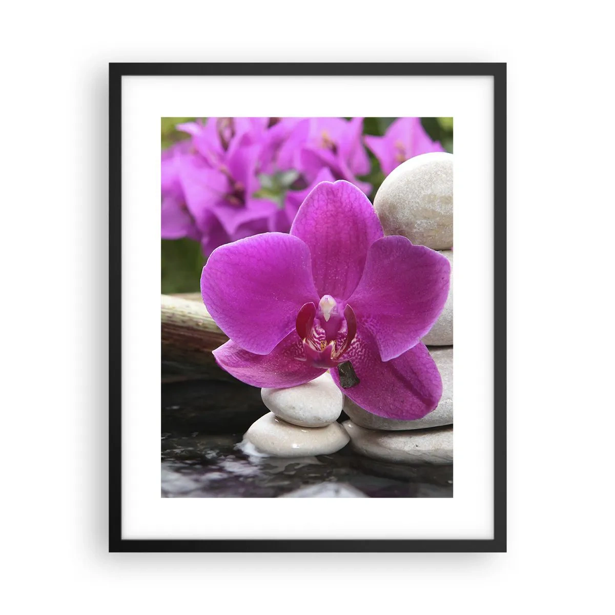 Poster în ramă neagră - Te odihnești deja - 40x50 cm