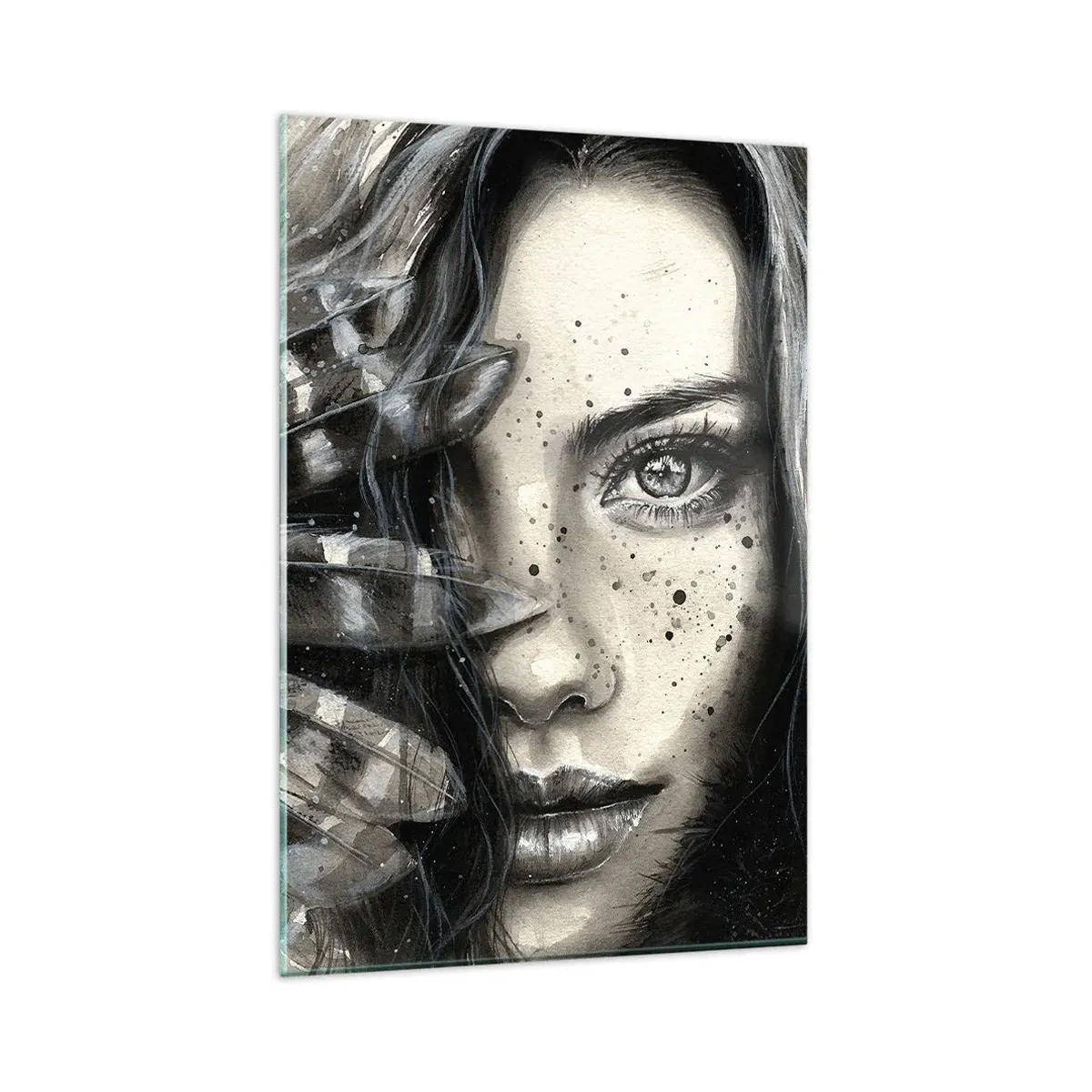 Tablou pe sticlă - Frumusețe sălbatică - 80x120 cm