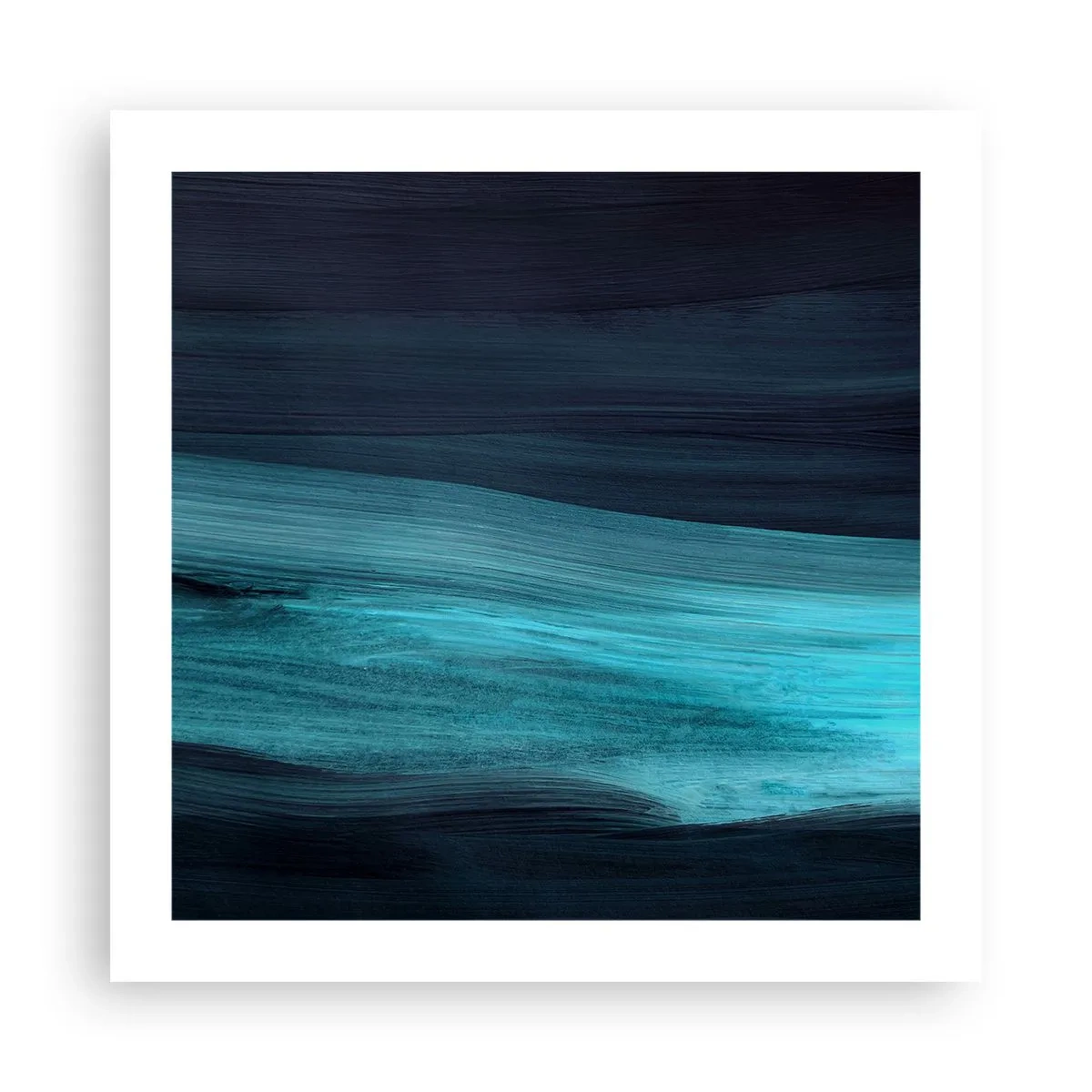 Poster - Du-te cu fluxul - 50x50 cm