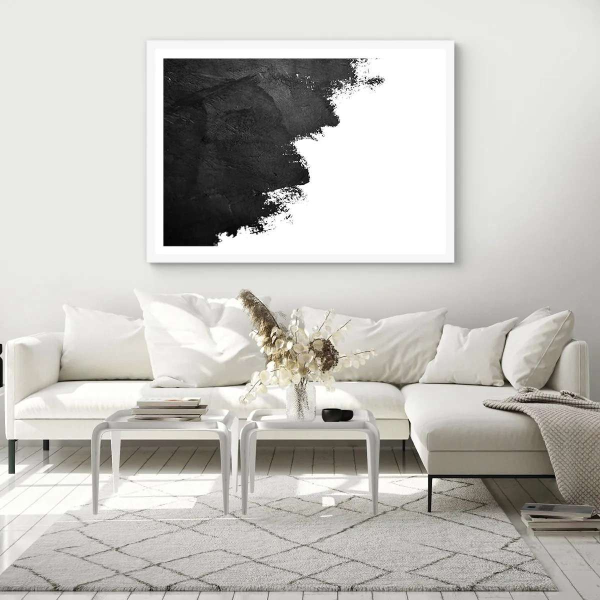 Poster în ramă albă - Elemente: pământ - 40x30 cm
