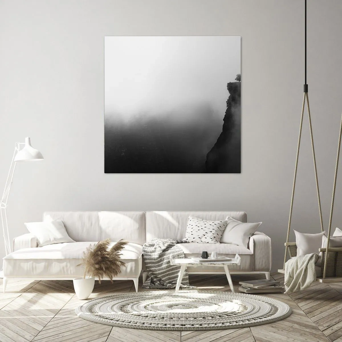 Tablou pe pânză - La capătul lumii - 50x50 cm