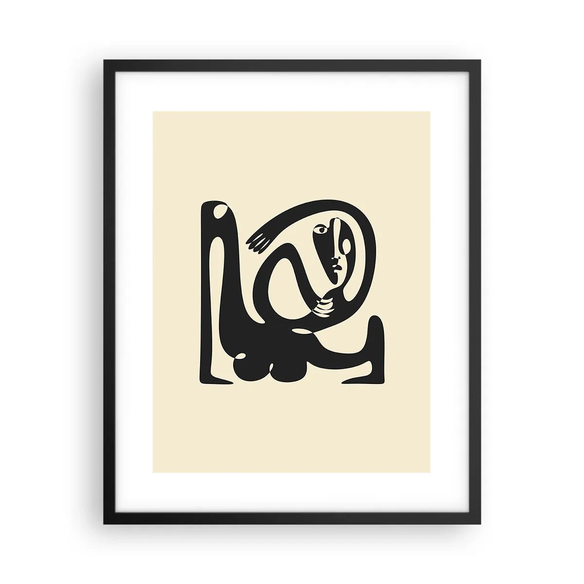 Poster în ramă neagră - Aproape Picasso - 40x50 cm