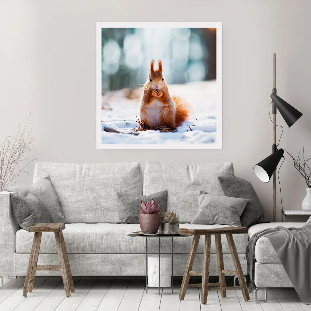 Poster - Și la ce te uiți? - 50x50 cm