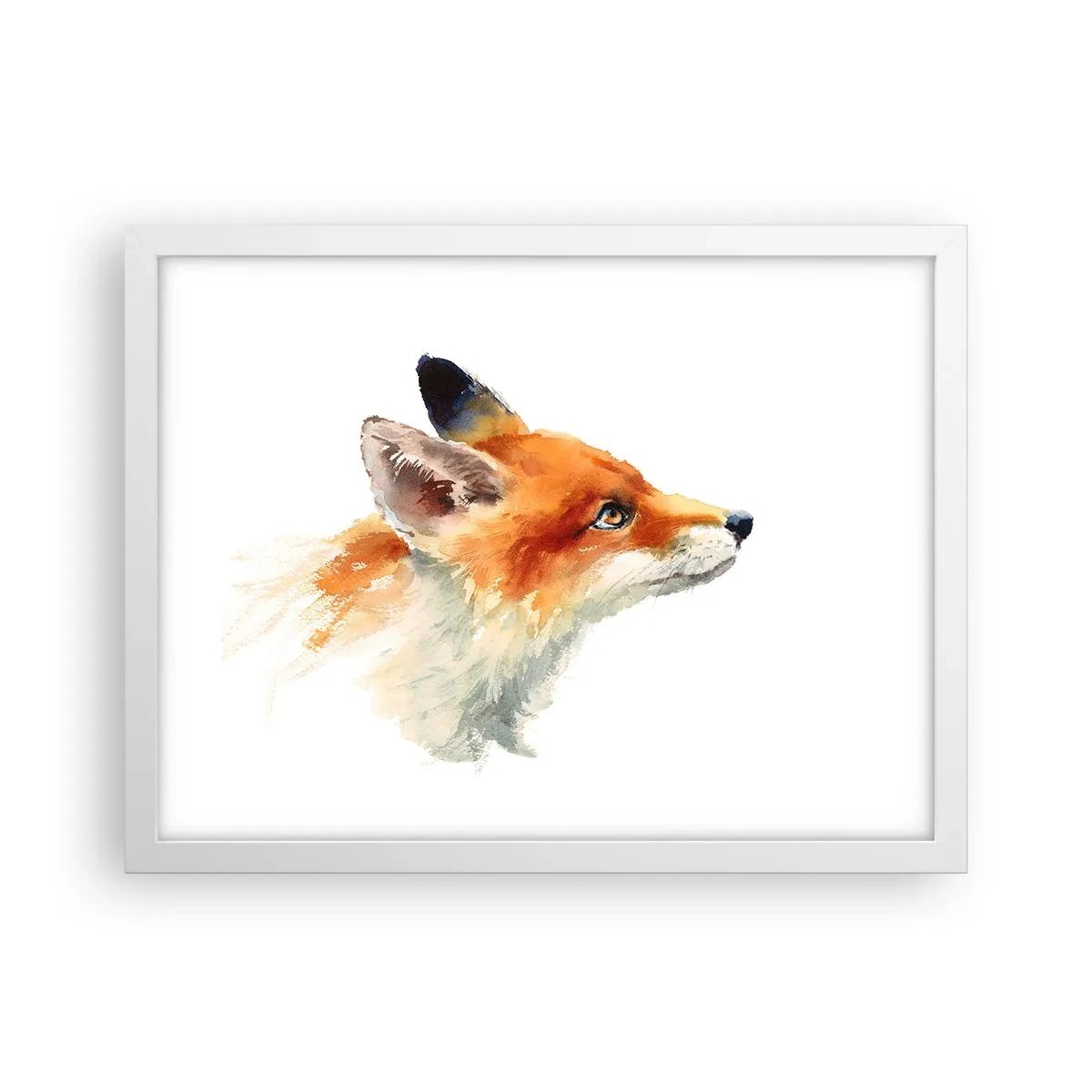 Poster în ramă albă - Nu poți fi niciodată prea atent - 40x30 cm