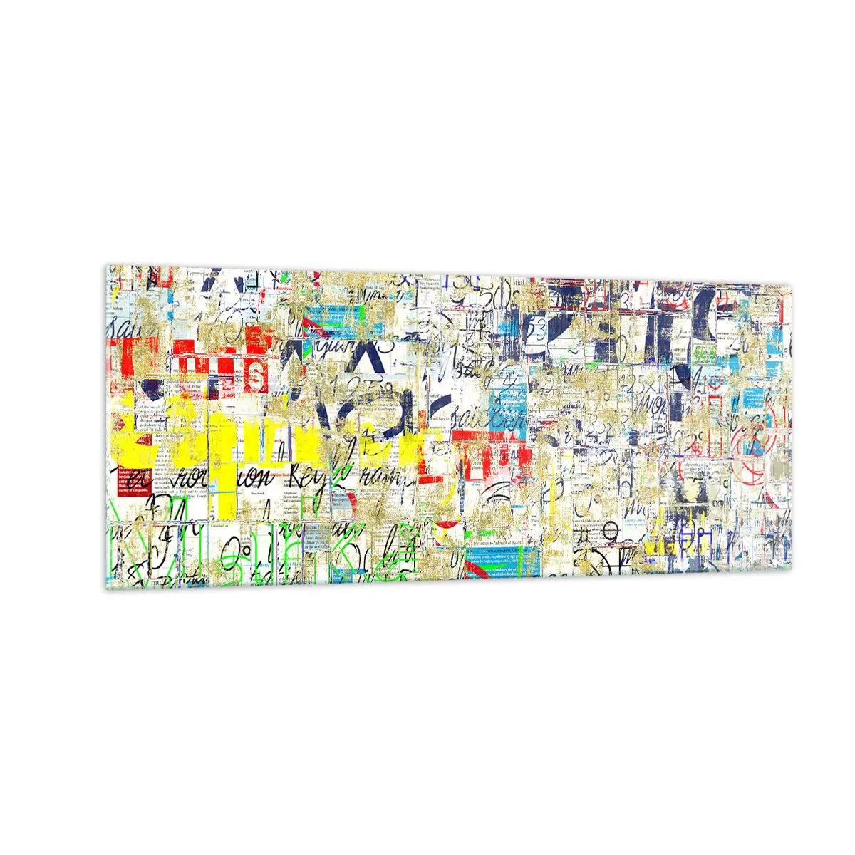 Tablou pe sticlă - Pur și simplu plăcut pentru ochi - 100x40 cm