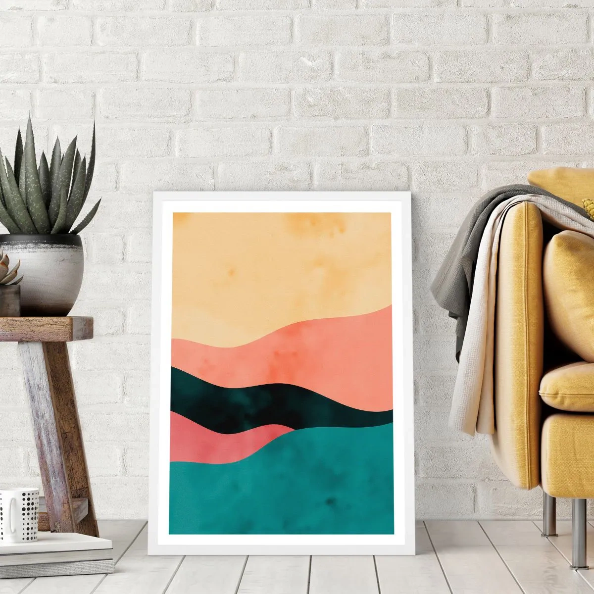 Poster în ramă albă - Neconformitate compatibilă - 30x40 cm