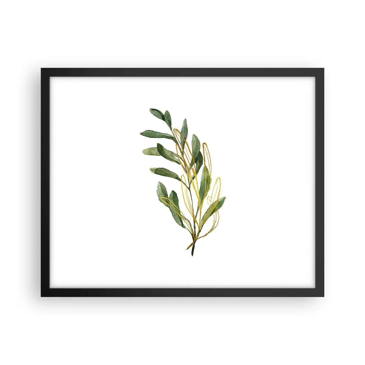 Poster în ramă neagră - Toate cele bune - 50x40 cm