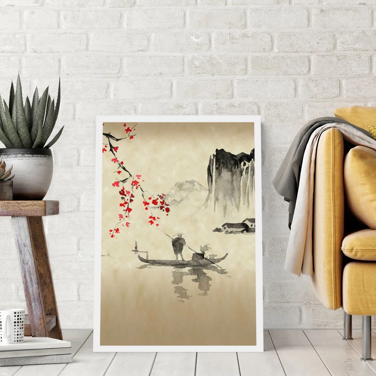 Poster - În țara florilor de cireș - 70x100 cm