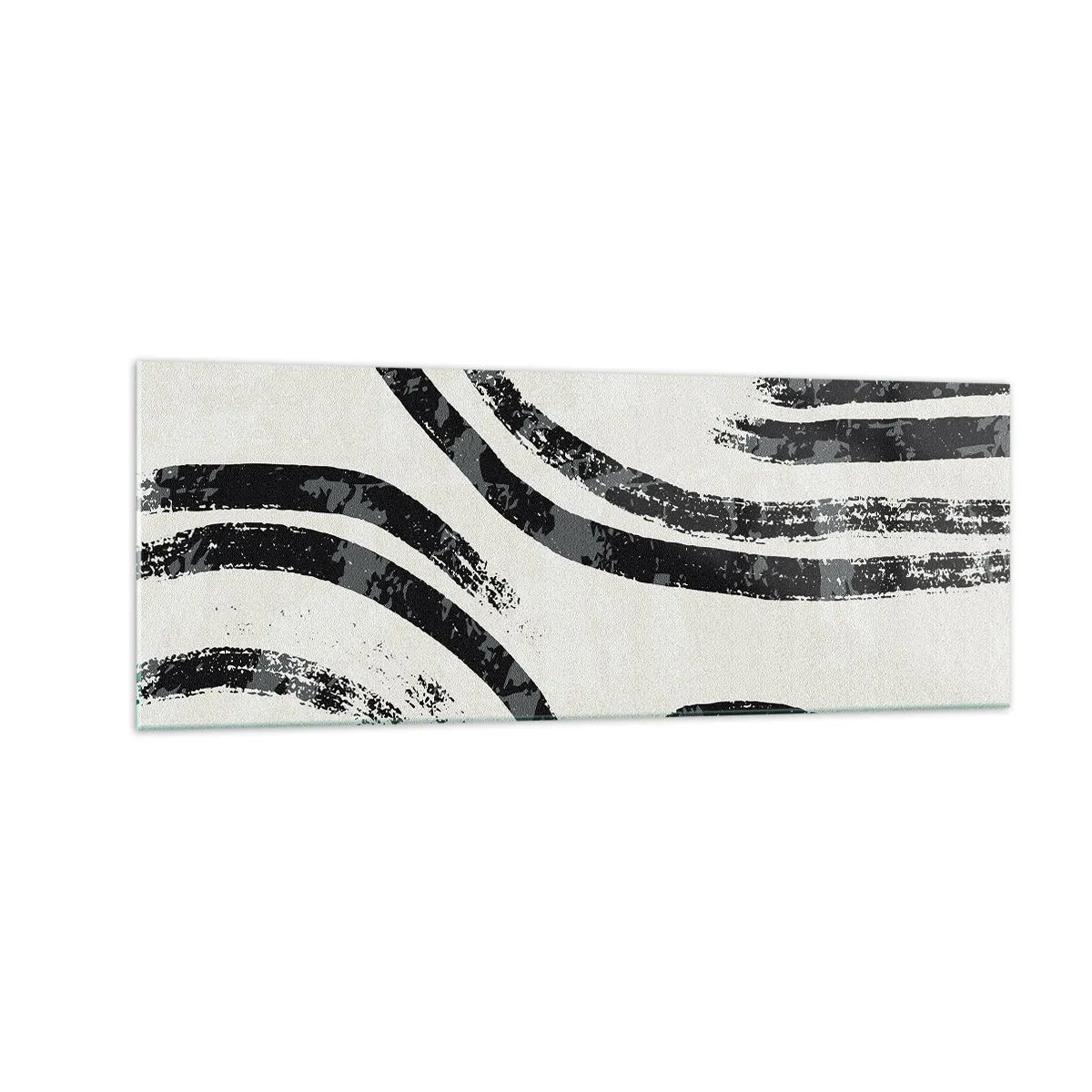 Tablou pe sticlă - Pe jumătate oprit - 140x50 cm