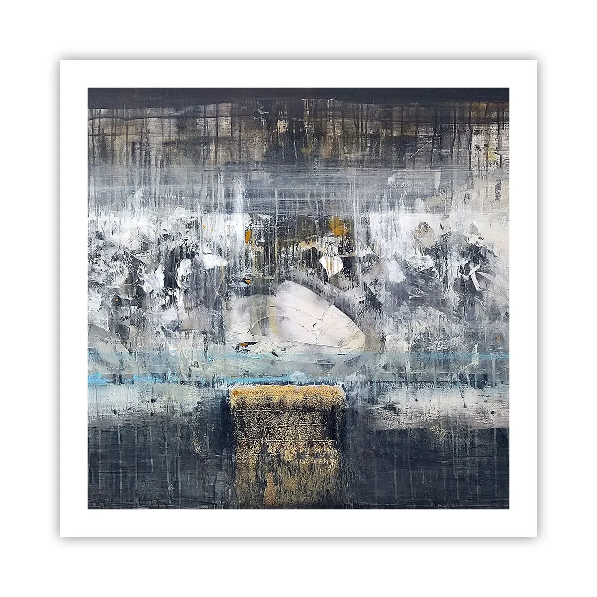 Poster - Ca pe gheață, ca pe asfalt - 60x60 cm