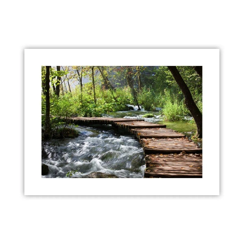 Poster - Cascadă spumoasă - 40x30 cm