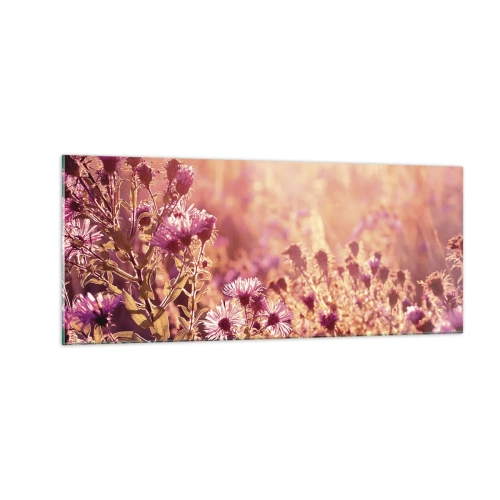 Tablou pe sticlă - Înainte ca vara să plece - 100x40 cm