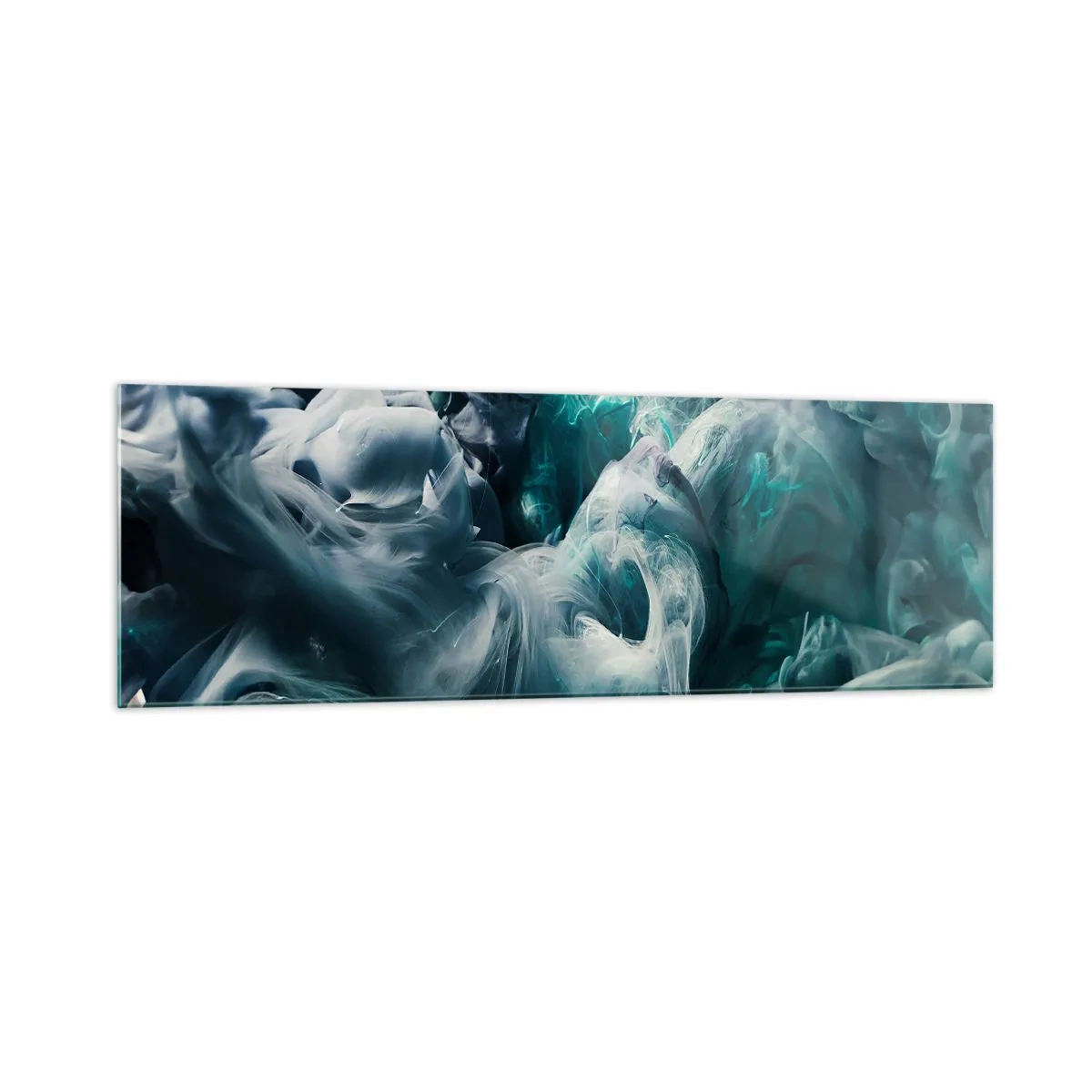 Tablou pe sticlă - Mișcarea culorilor - 160x50 cm