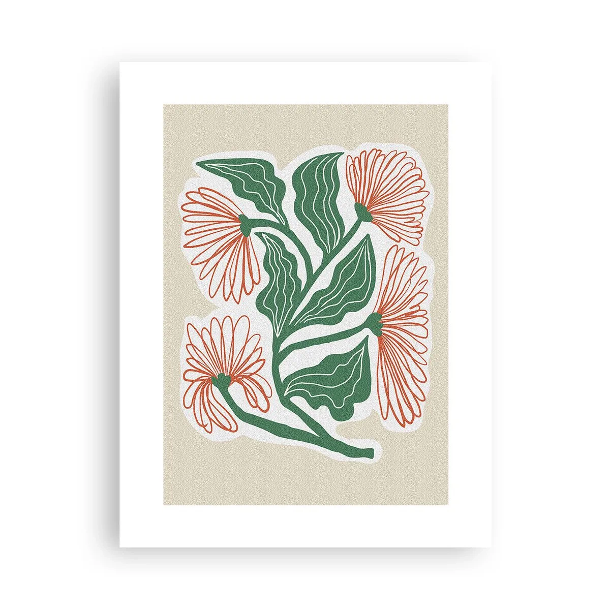 Poster - Folclor modern - 30x40 cm