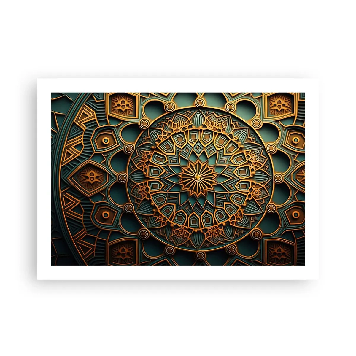 Poster - În stil arabic - 70x50 cm
