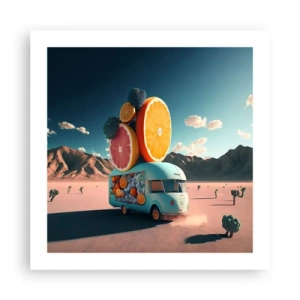 Poster - Gustul vacanței - 50x50 cm