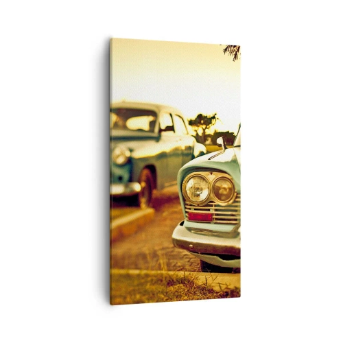 Tablou pe pânză - Vom aștepta și vom vedea - 55x100 cm