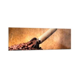 Tablou pe sticlă - La sursa gustului - 160x50 cm