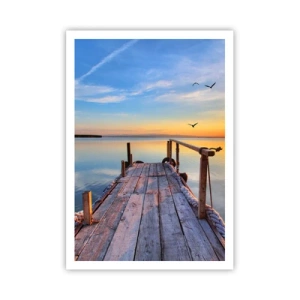 Poster - Mergând înainte spre soare - 70x100 cm