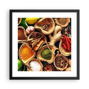 Poster în ramă neagră - Ia ce vrei - 40x40 cm