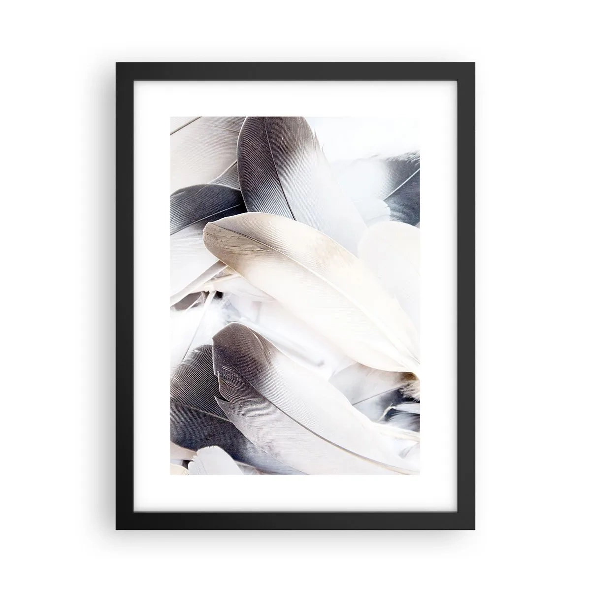 Poster în ramă neagră - Aproape angelice - 30x40 cm