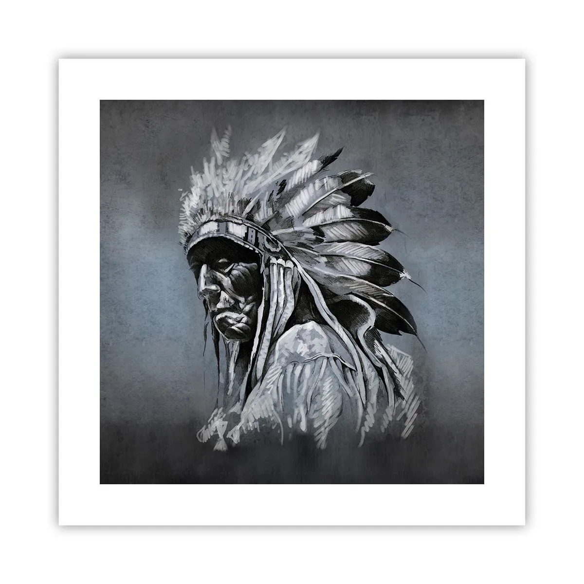 Poster - Înapoi la rădăcini - 40x40 cm
