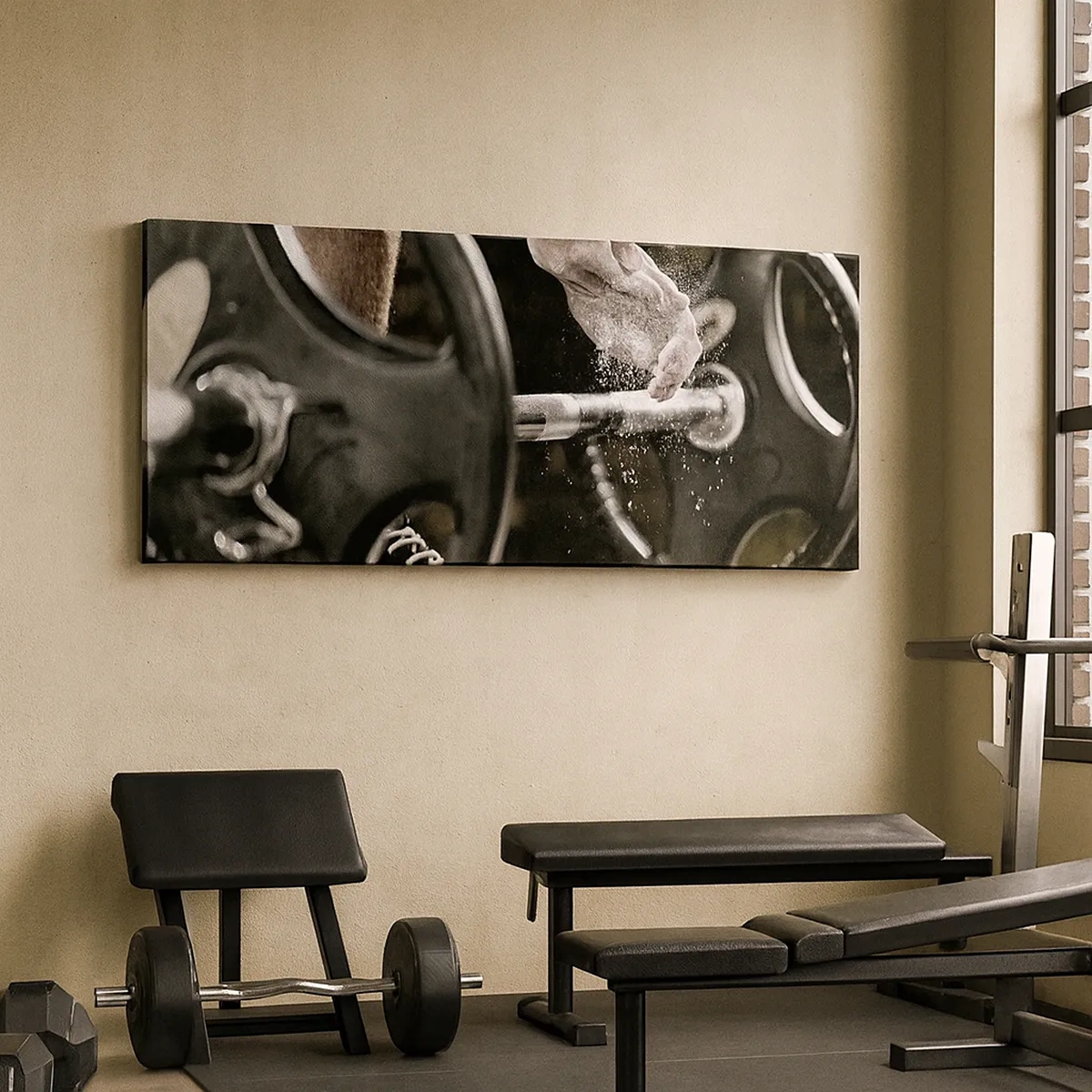 Tablou pe pânză - Provocare acceptată! - 30x30 cm