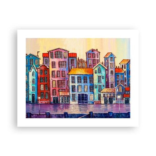 Poster - Un oraș ca în basm - 50x40 cm