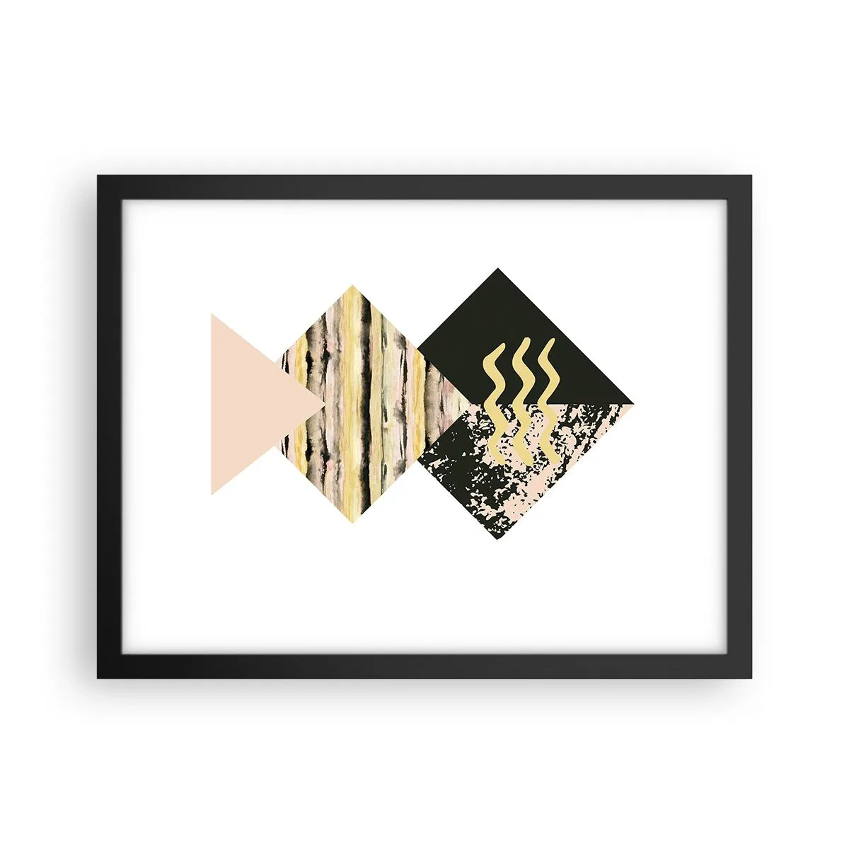 Poster în ramă neagră - Aparent simplu - 40x30 cm