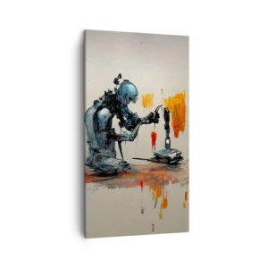 Tablou pe pânză - Vine ziua de mâine..... - 45x80 cm