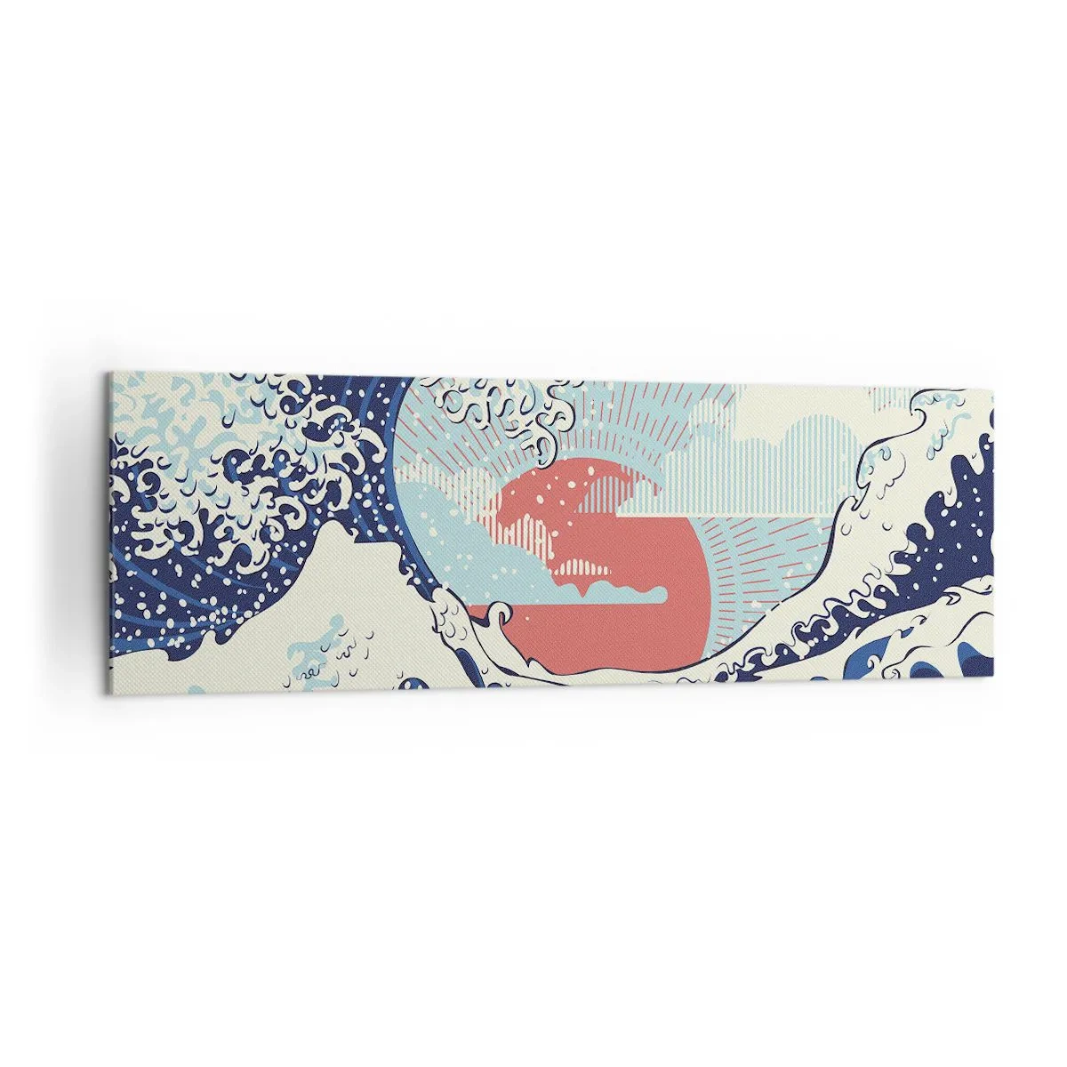 Tablou pe pânză - Din inspirații japoneze - 160x50 cm