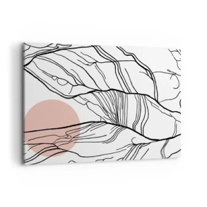 Tablou pe pânză - Într-o rețea de crengi - 100x70 cm