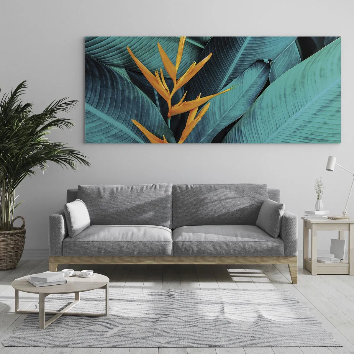 Tablou pe sticlă - Floarea Edenului - 120x50 cm