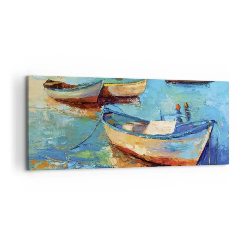 Tablou pe pânză - Într-un golf de aur - 120x50 cm