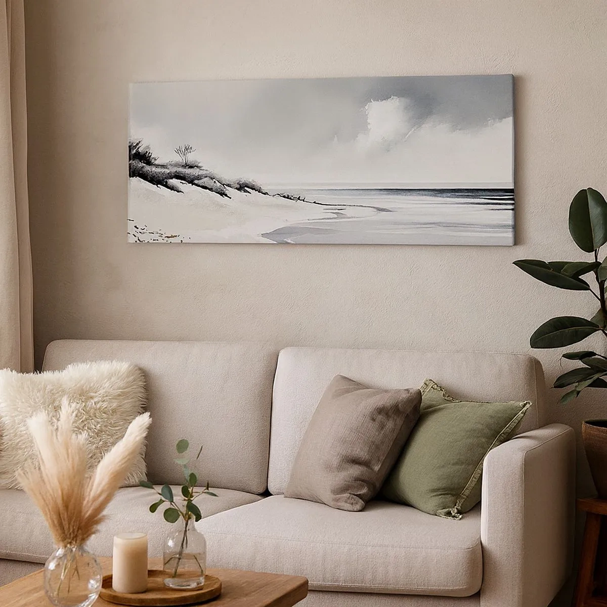 Tablou pe pânză - Întotdeauna împreună - 100x40 cm