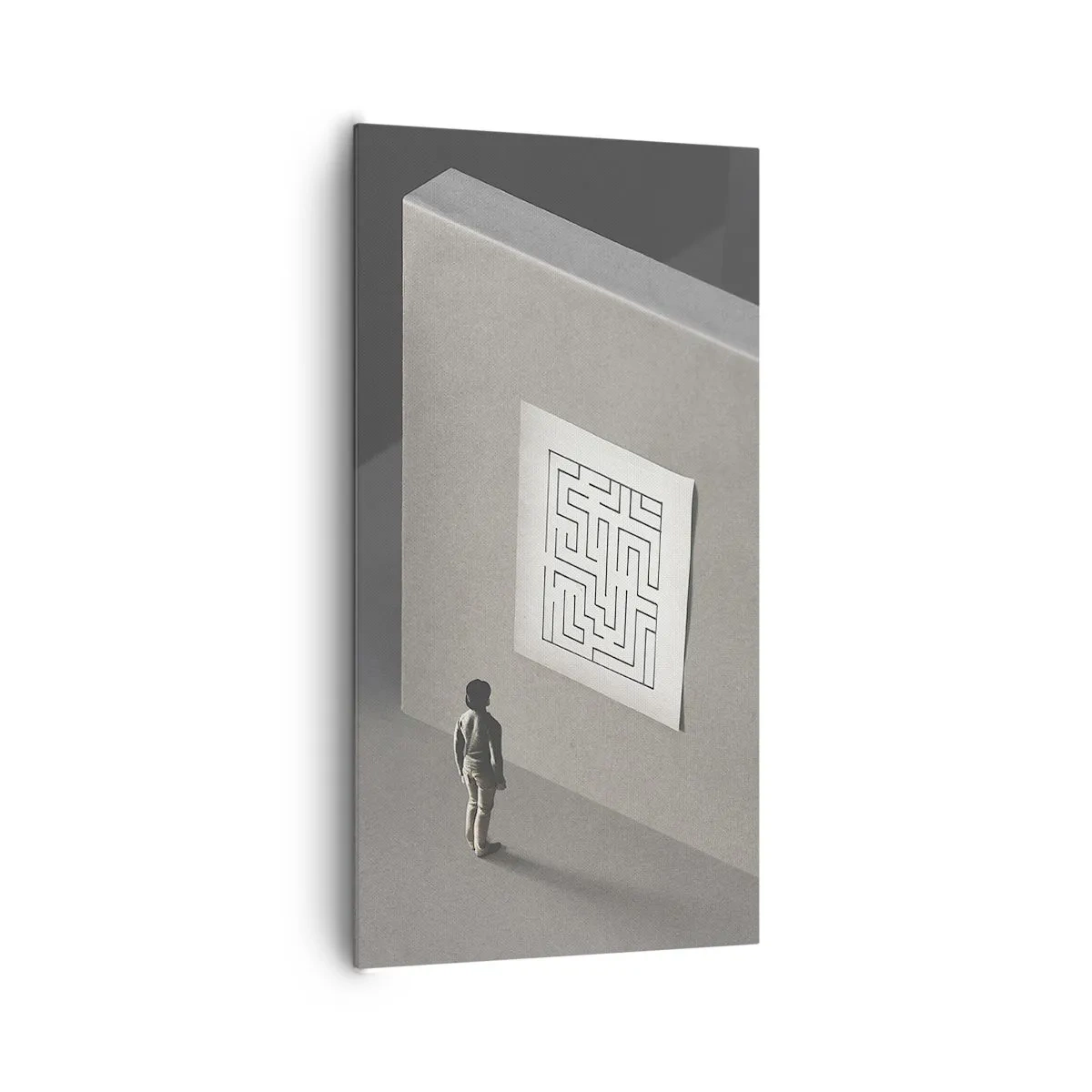 Tablou pe pânză - Dar unde sunt? - 65x120 cm