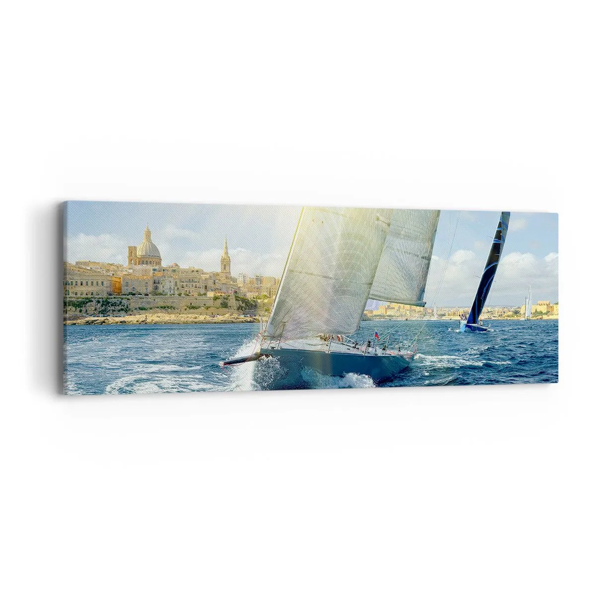 Tablou pe pânză - E timpul să părăsim orașul - 90x30 cm