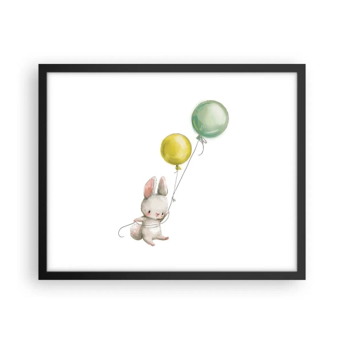 Poster în ramă neagră - Voi zbura și eu! - 50x40 cm