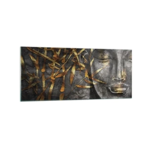 Tablou pe sticlă - Simțiți pacea - 120x50 cm