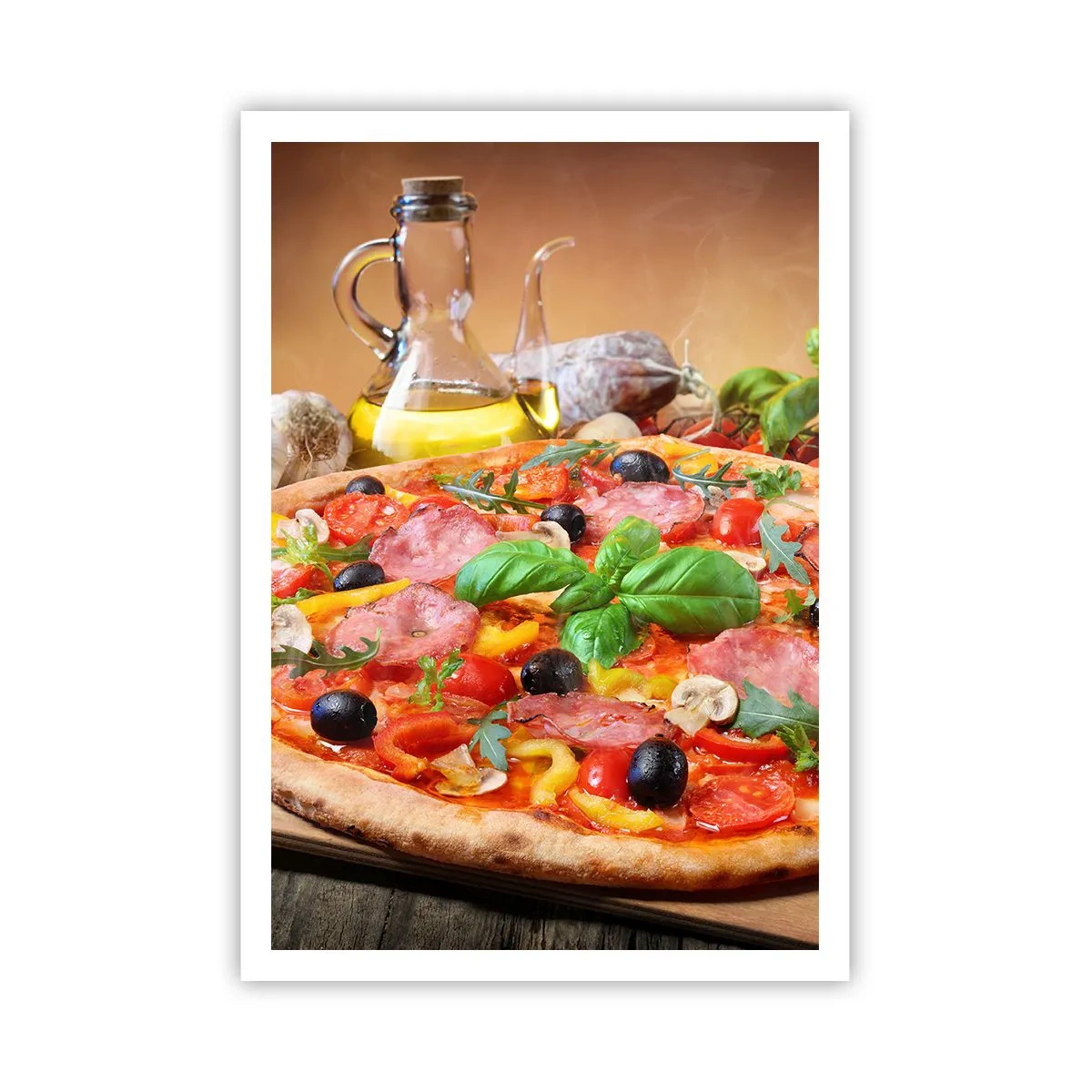 Poster - Cu o adevărată aromă italiană - 70x100 cm