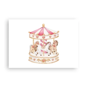 Poster - Lumea dulce a copilăriei - 100x70 cm