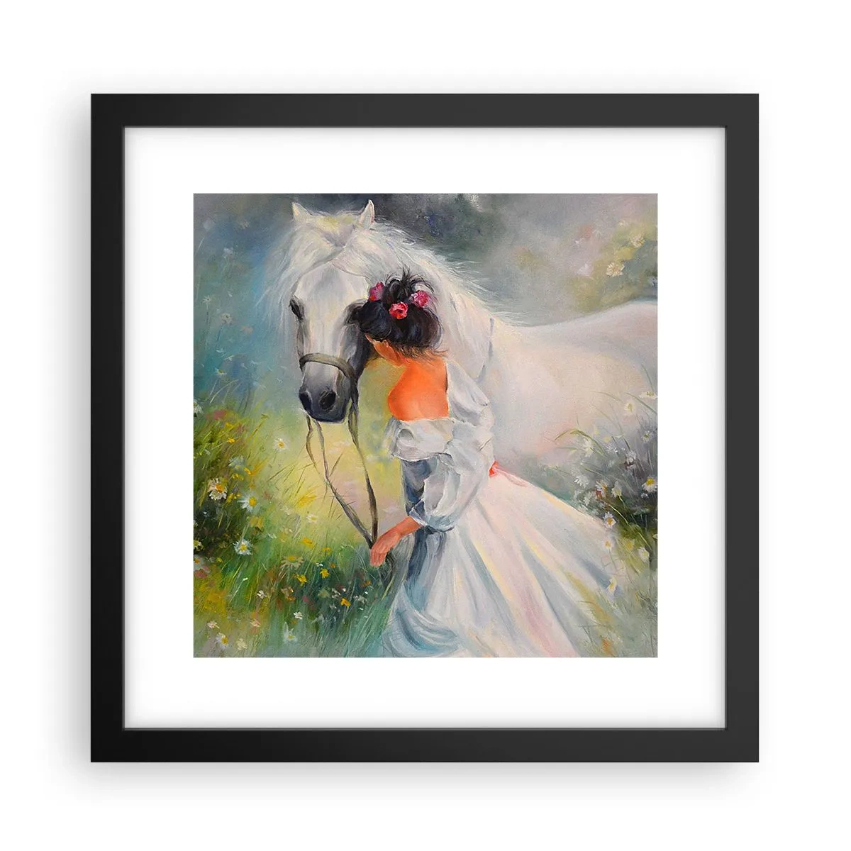 Poster în ramă neagră - Ca dintr-un vis frumos - 30x30 cm