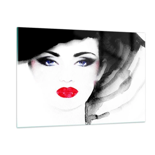 Tablou pe sticlă - Respinge și cheamă - 120x80 cm