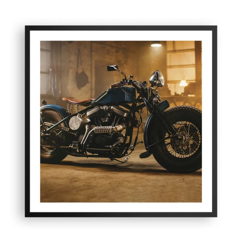 Poster în ramă neagră - Pot să fac totul - 60x60 cm