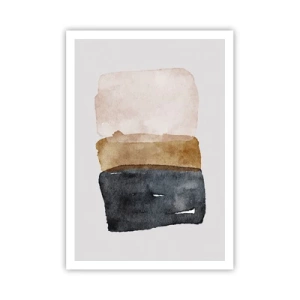 Poster - Compoziția culorilor pământului - 70x100 cm