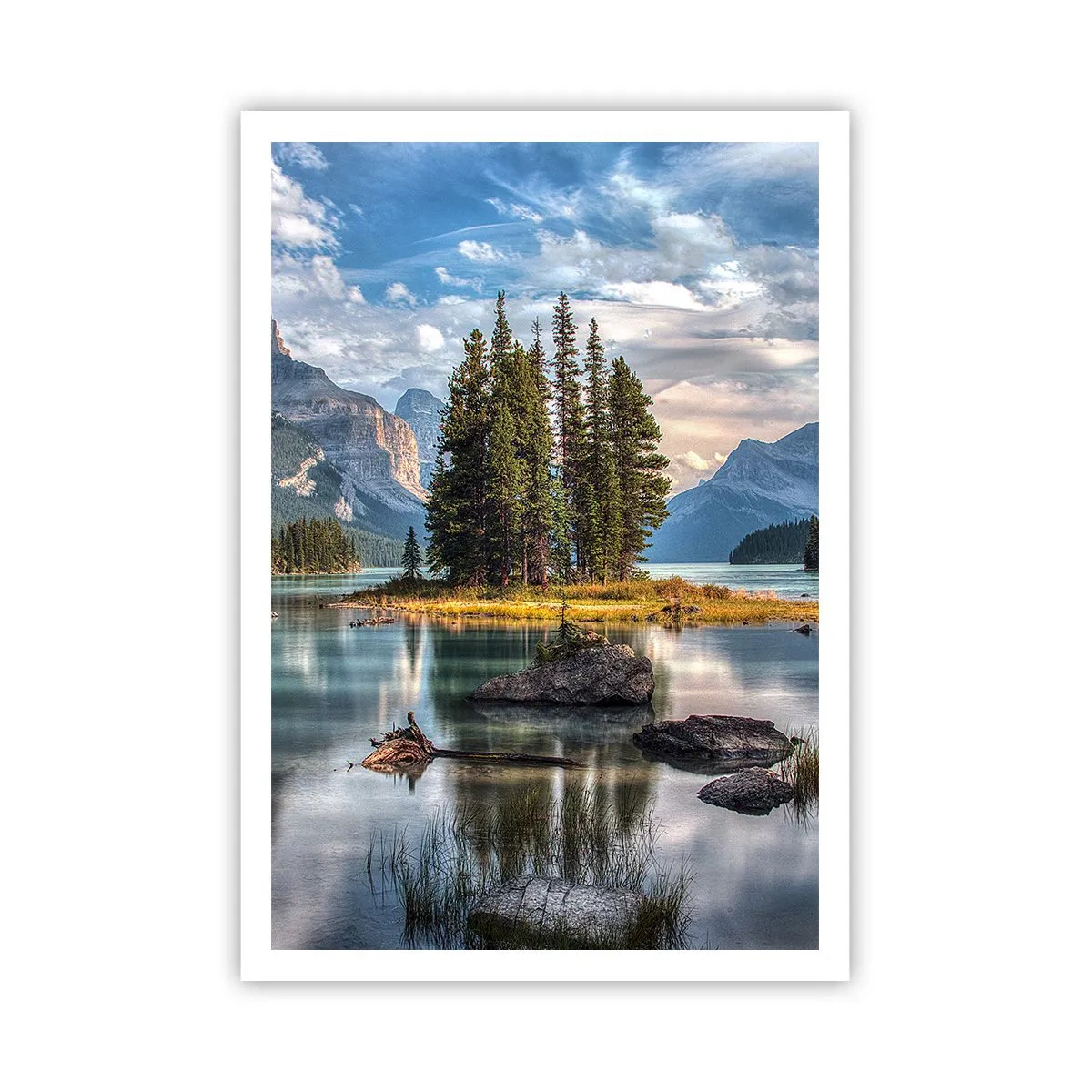 Poster - La o apă mare și limpede… - 70x100 cm