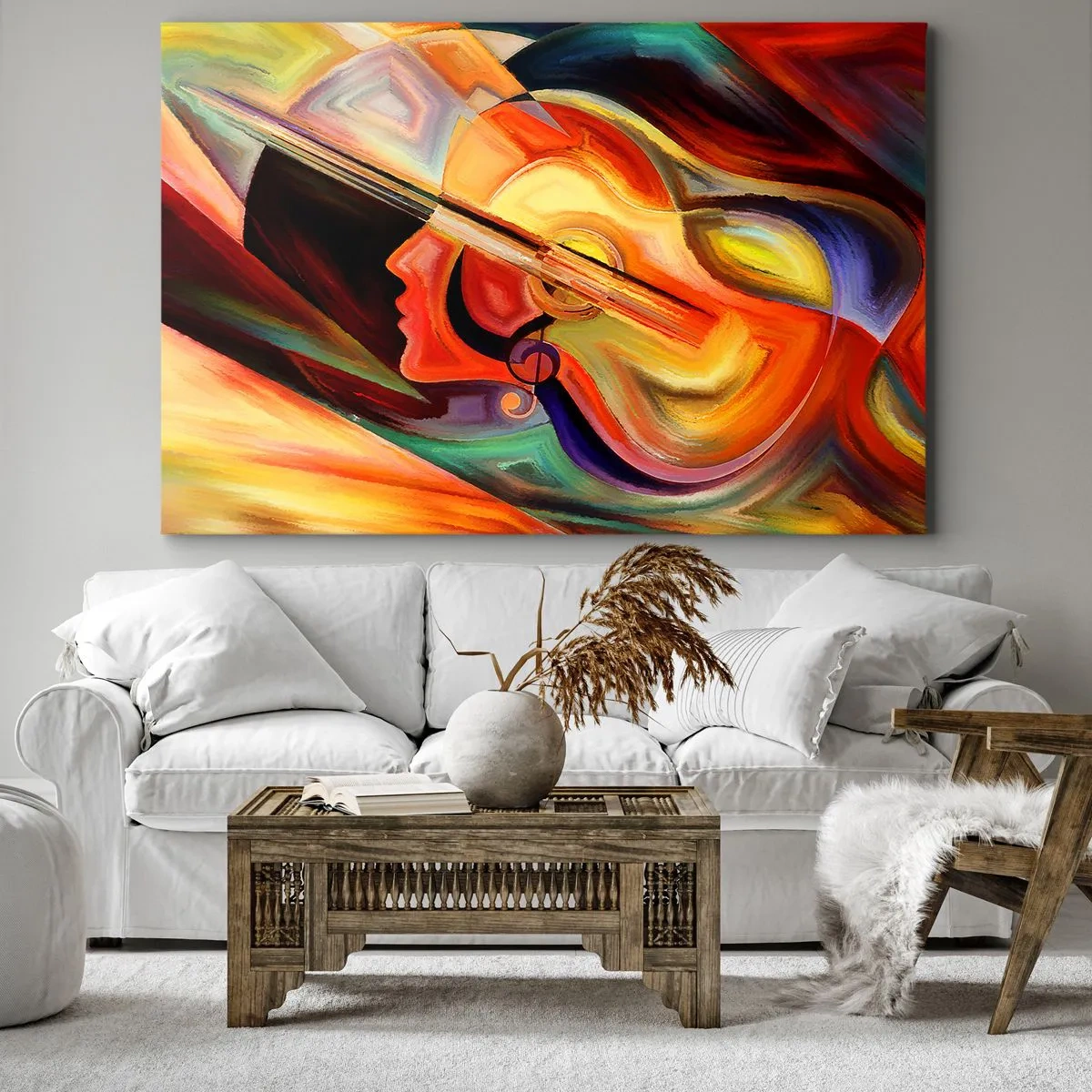 Tablou pe pânză - Și totul merge bine - 100x70 cm