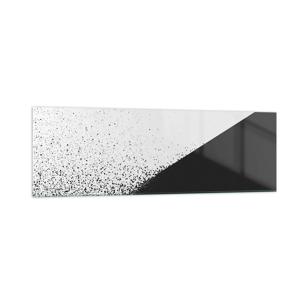 Tablou pe sticlă - Din ce în ce mai repede, din ce în ce mai mult - 160x50 cm