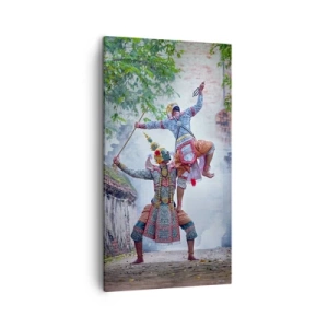 Tablou pe pânză - Un dans de o frumusețe mortală - 45x80 cm